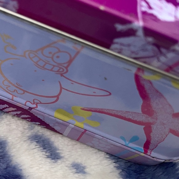 2011 SpongeBob Squarepants & Patrick Collectable Wonder Of The Sea Tin Lunch Box - Picture 9 of 11